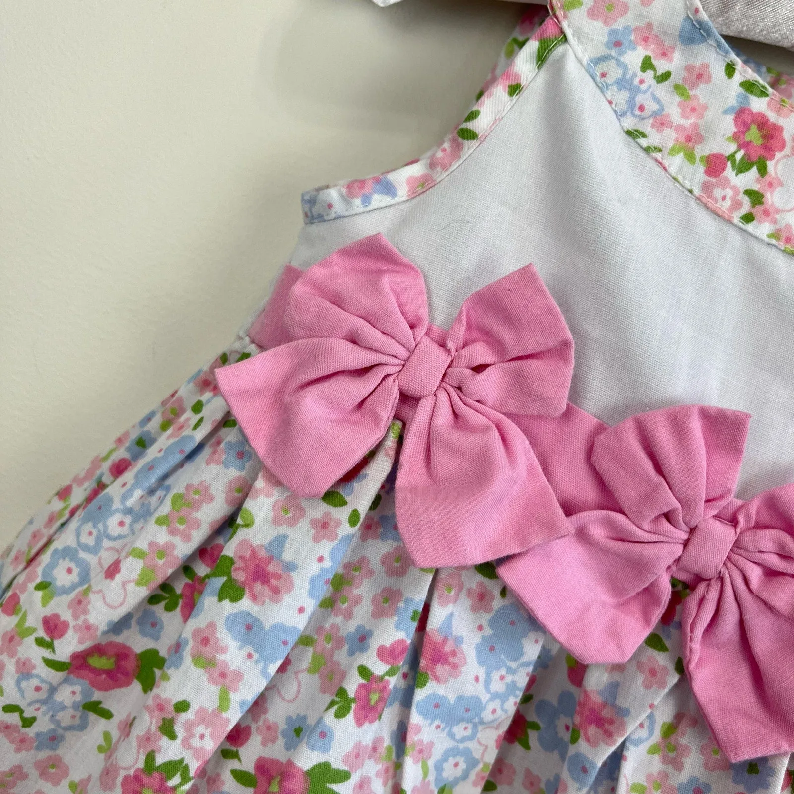 Worth Every Penny Bon Bebe Floral Bow Dress 3-6 Months  Limited Stock!