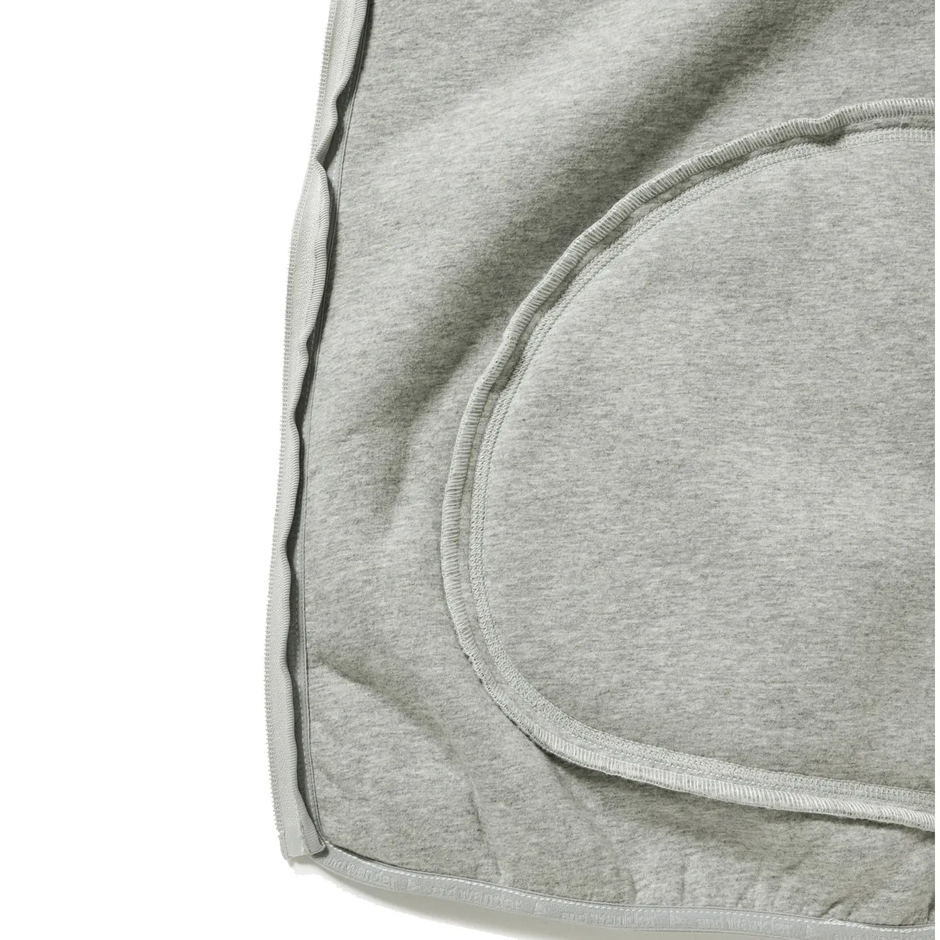 Worth Every Penny Gramicci x And Wander Womens JQ Tape Fleece Jacket L.Gray  Last Few Pieces!