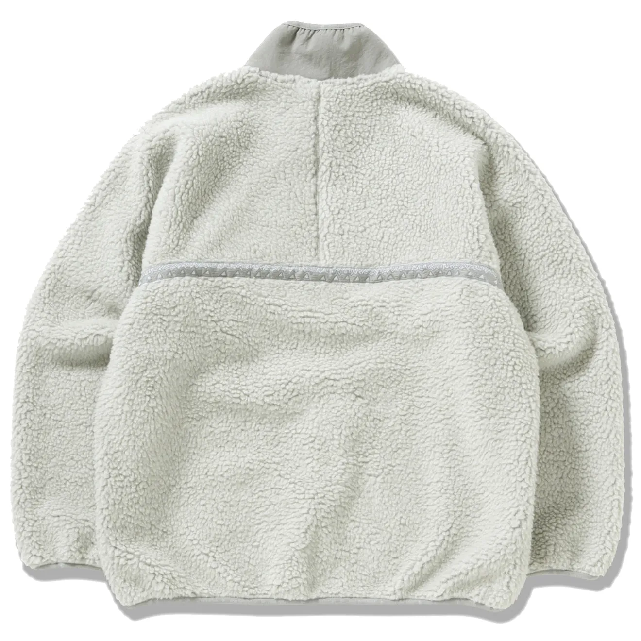 Worth Every Penny Gramicci x And Wander Womens JQ Tape Fleece Jacket L.Gray  Last Few Pieces!