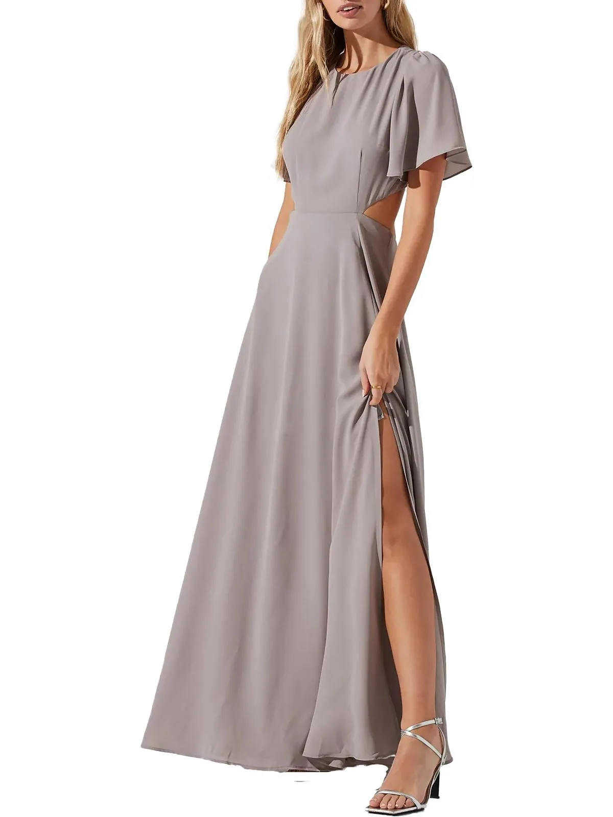 Worth Every Penny Katrina Womens Open Back Maxi Evening Dress  Almost Gone!