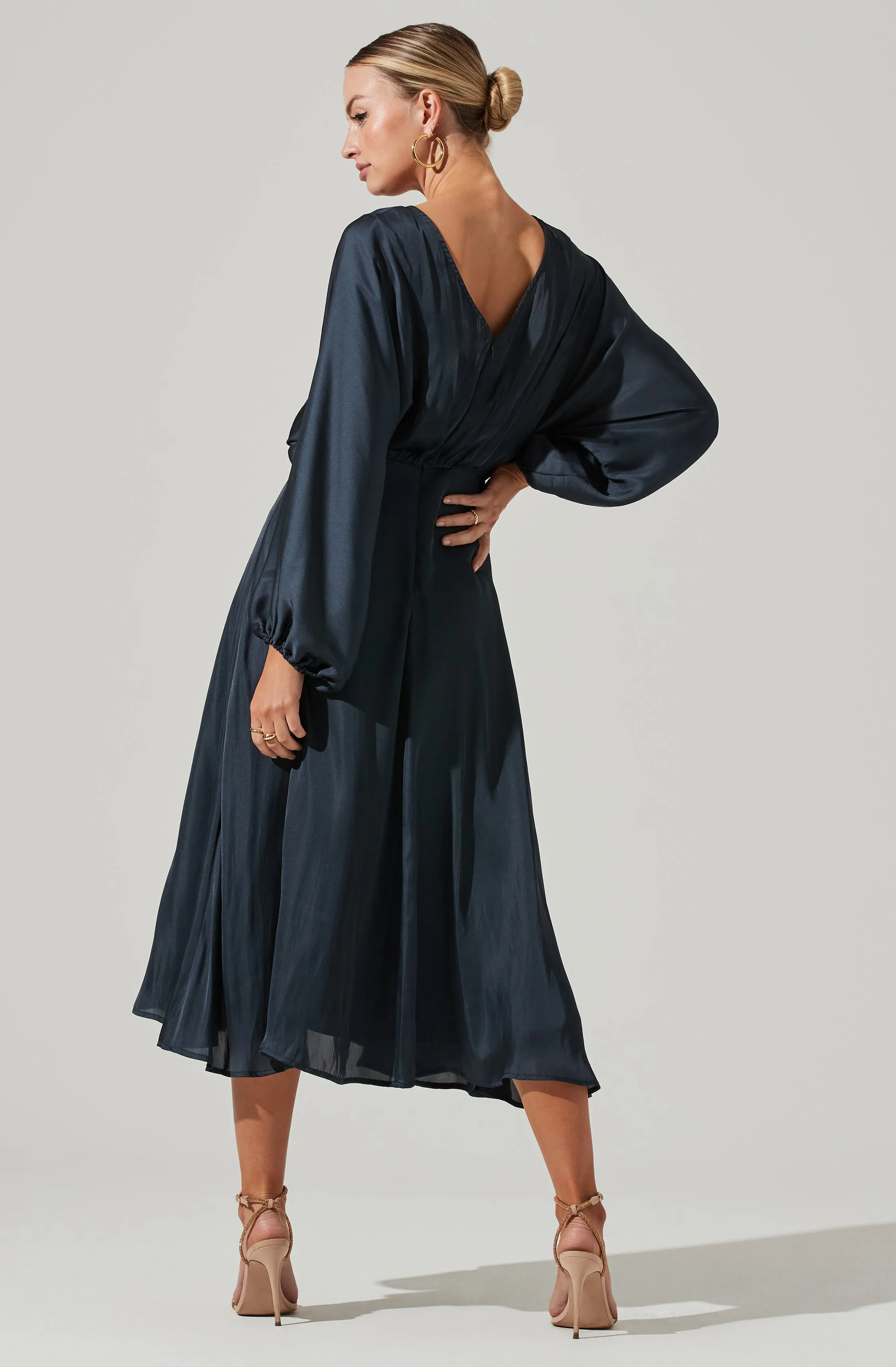 Worth Every Penny Marin Dolman Sleeve Midi Dress  Almost Sold Out!