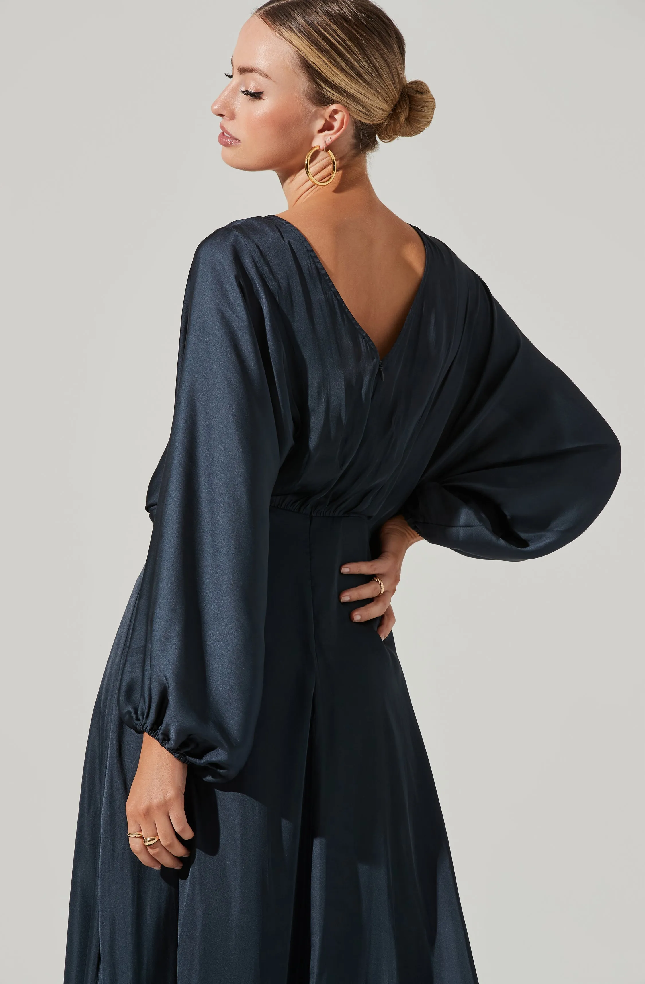Worth Every Penny Marin Dolman Sleeve Midi Dress  Almost Sold Out!
