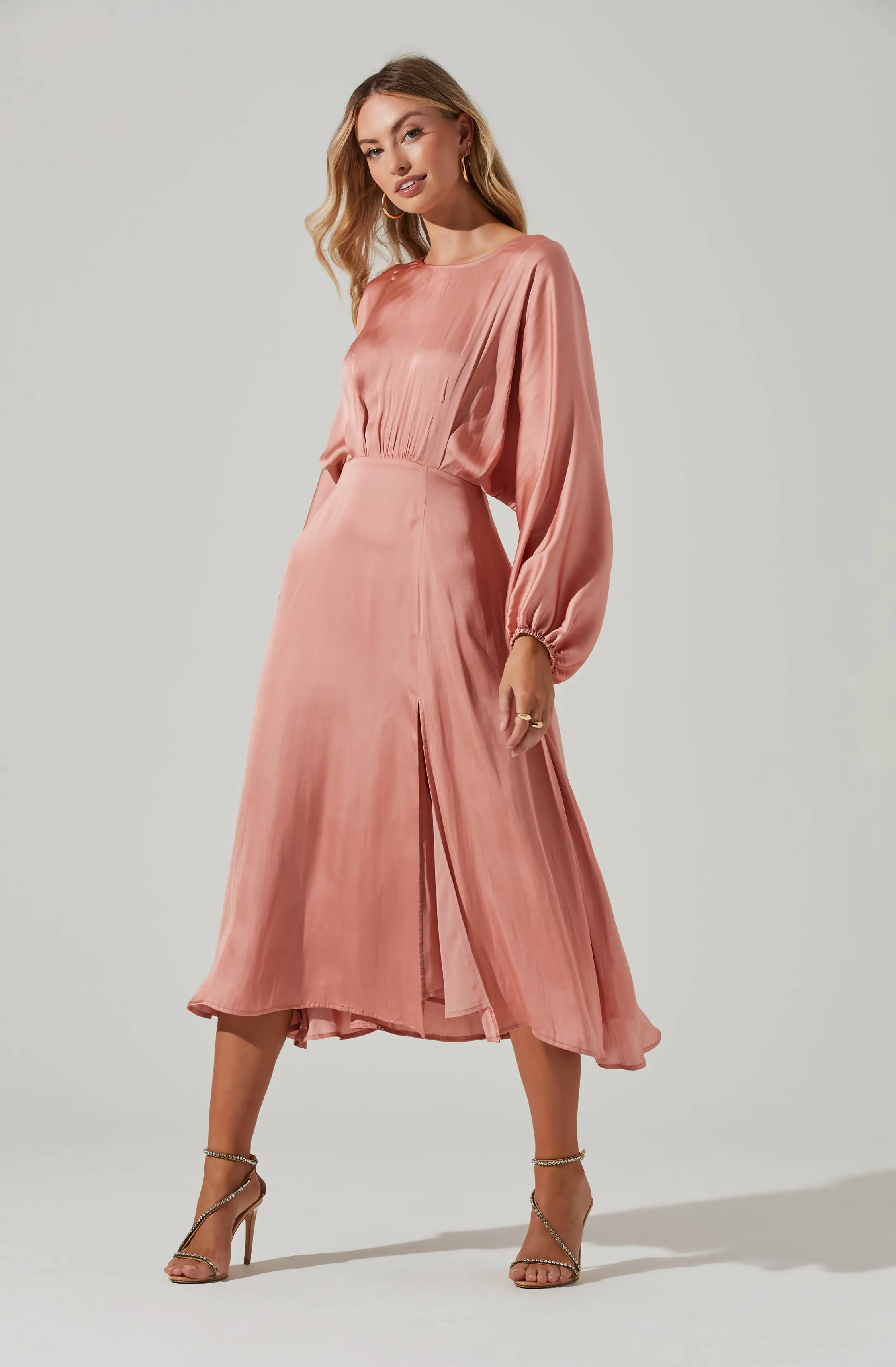 Worth Every Penny Marin Dolman Sleeve Midi Dress  Almost Sold Out!