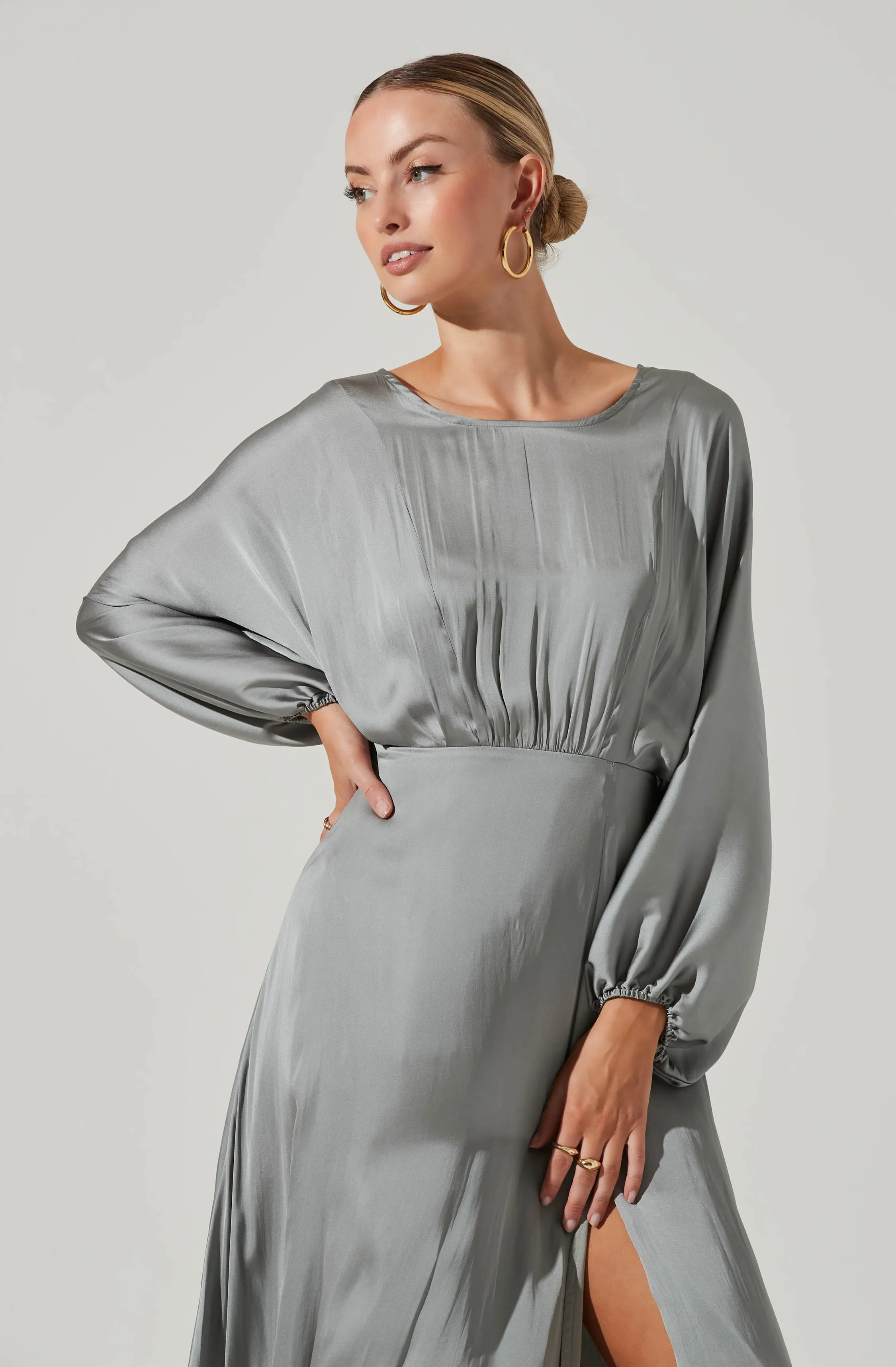Worth Every Penny Marin Dolman Sleeve Midi Dress  Almost Sold Out!