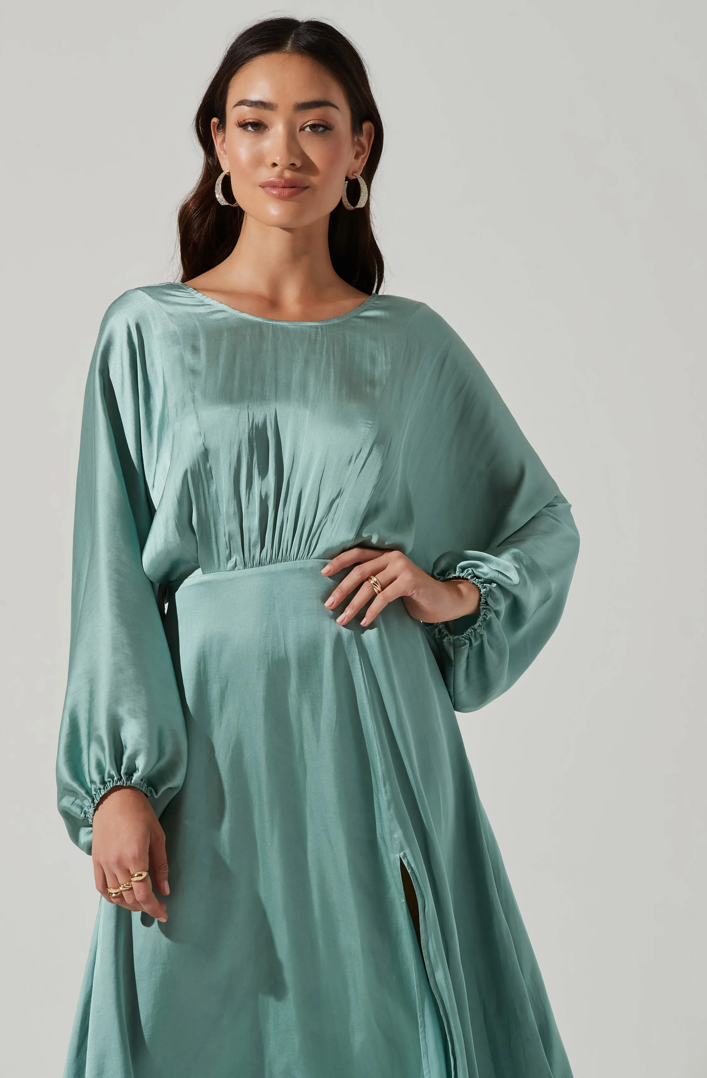 Worth Every Penny Marin Dolman Sleeve Midi Dress  Almost Sold Out!