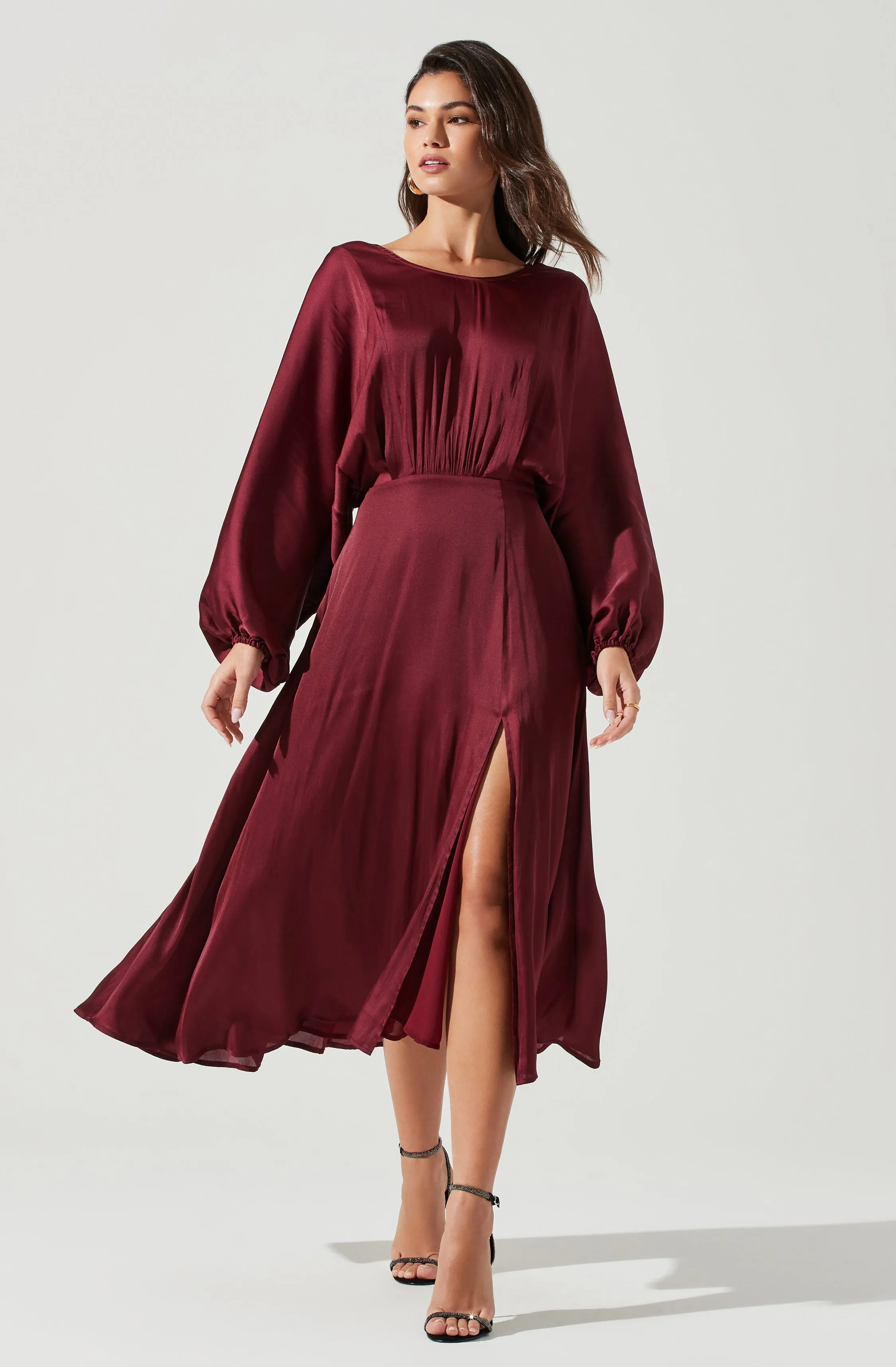 Worth Every Penny Marin Dolman Sleeve Midi Dress  Almost Sold Out!