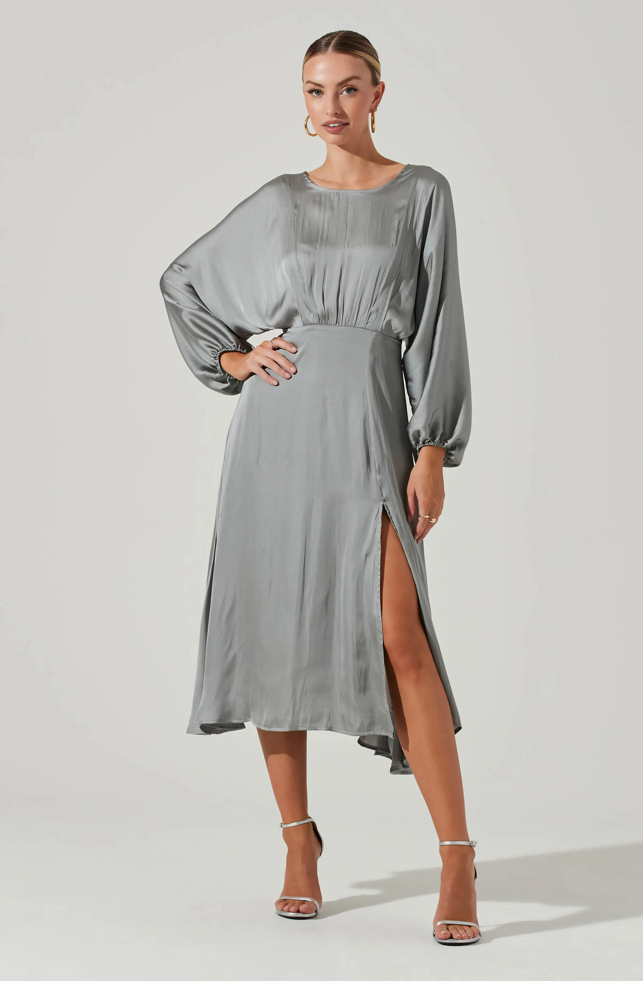 Worth Every Penny Marin Dolman Sleeve Midi Dress  Almost Sold Out!