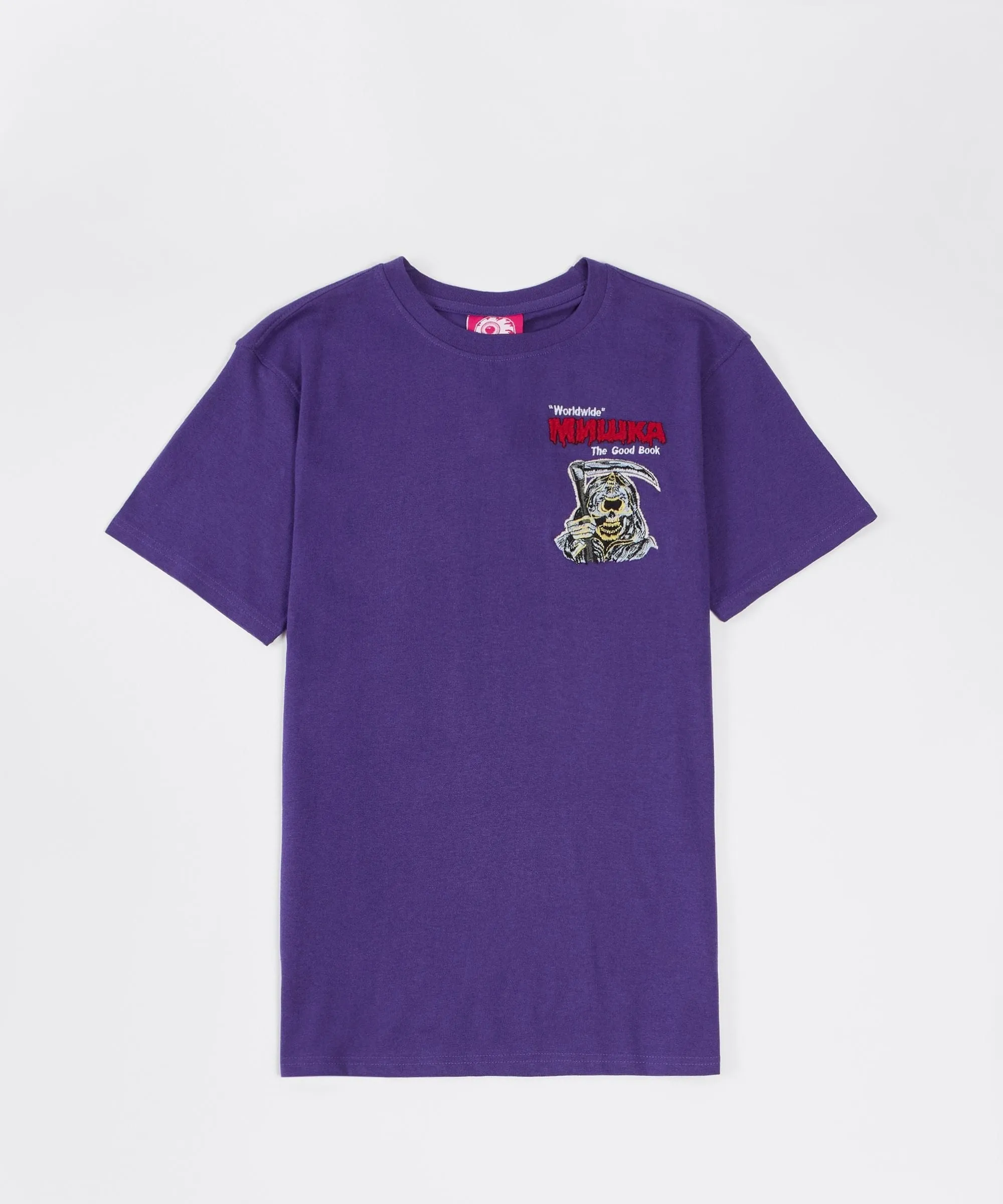 Worth Every Penny Mishka Fight Illiteracy Short Sleeve Tee - Purple  Stylish & Comfortable