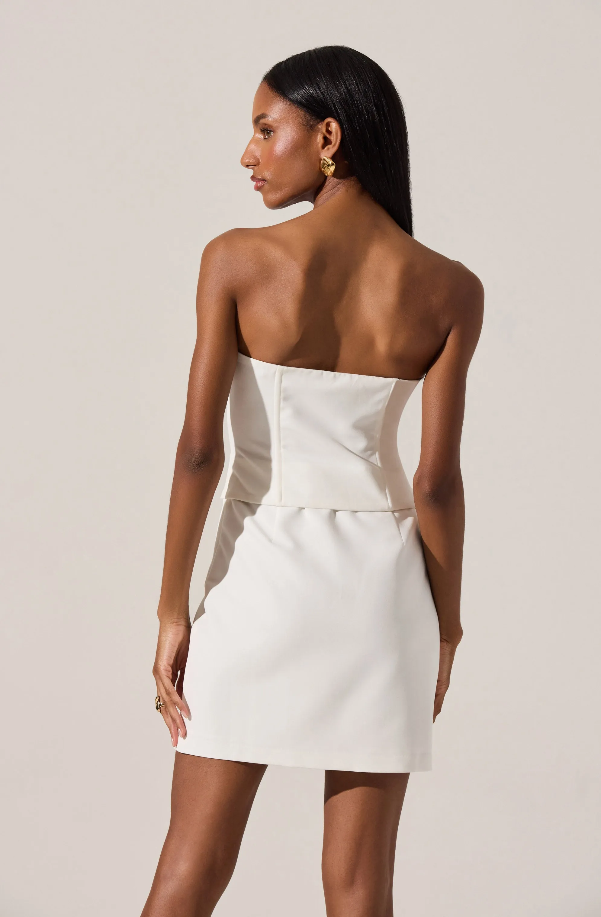 Worth Every Penny Strapless Layered Bow Mini Dress  Going Fast!
