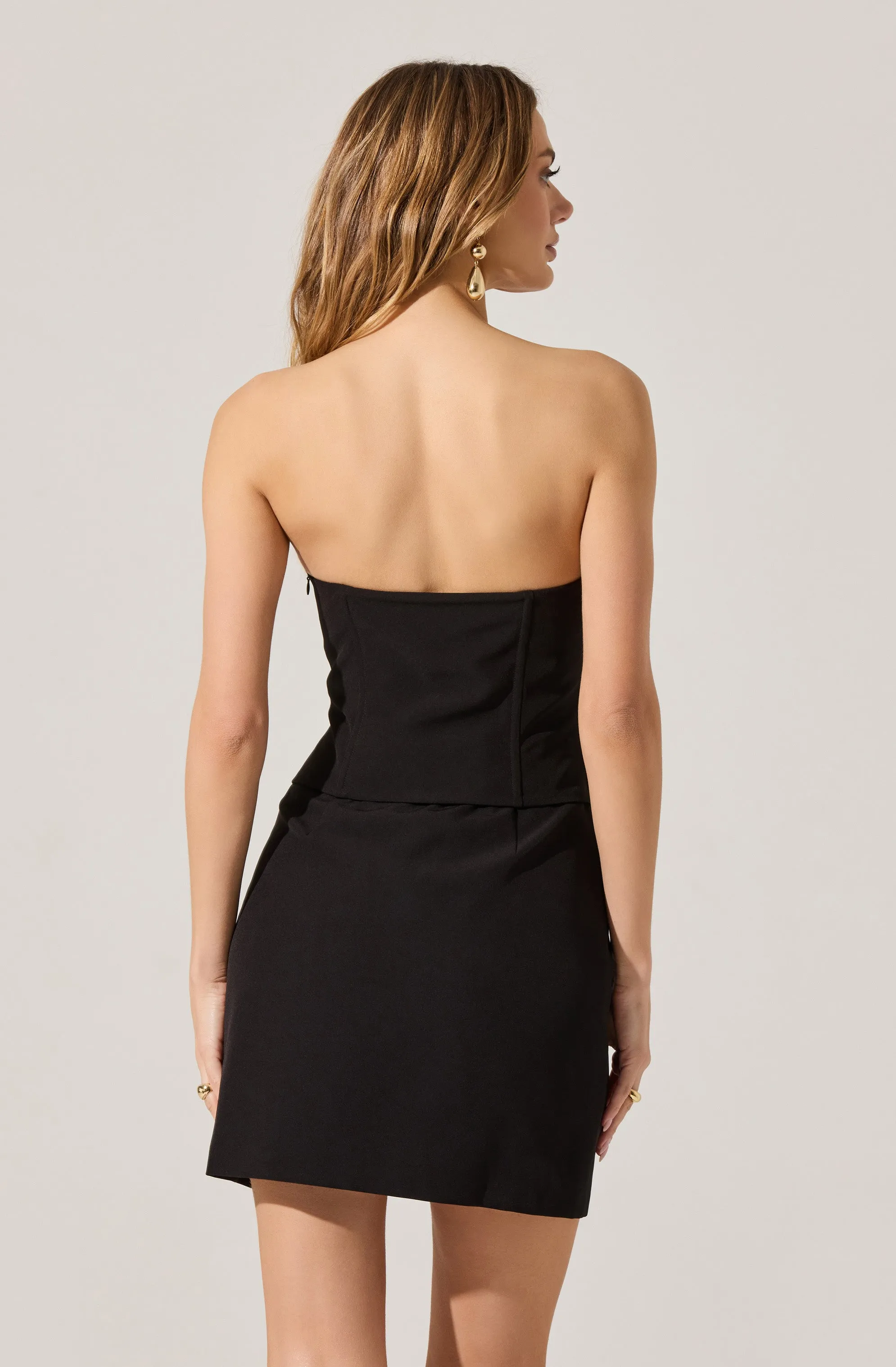 Worth Every Penny Strapless Layered Bow Mini Dress  Going Fast!