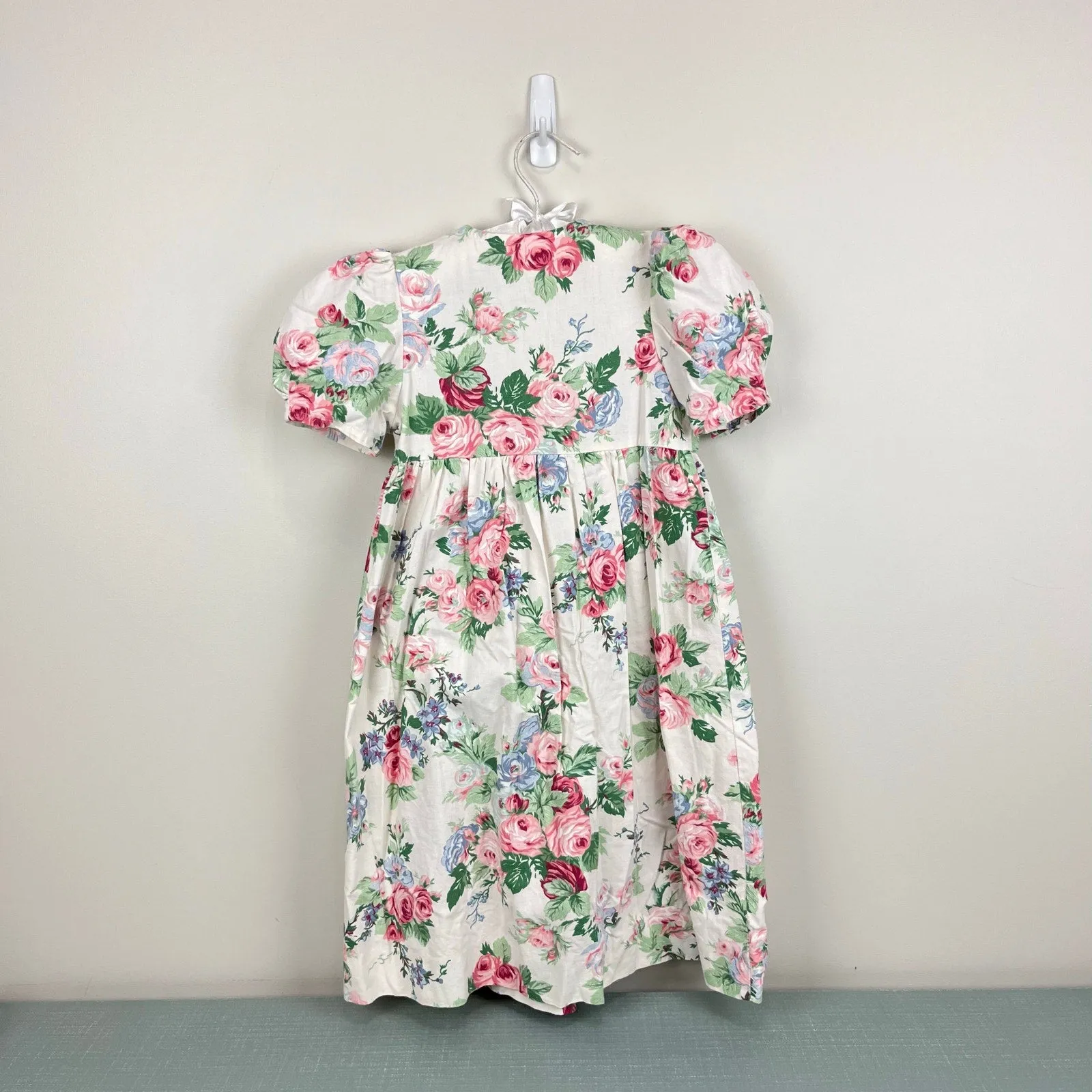 Worth Every Penny Vintage Allison Rose Hand Embroidered Floral Dress 5T USA  Limited Release!