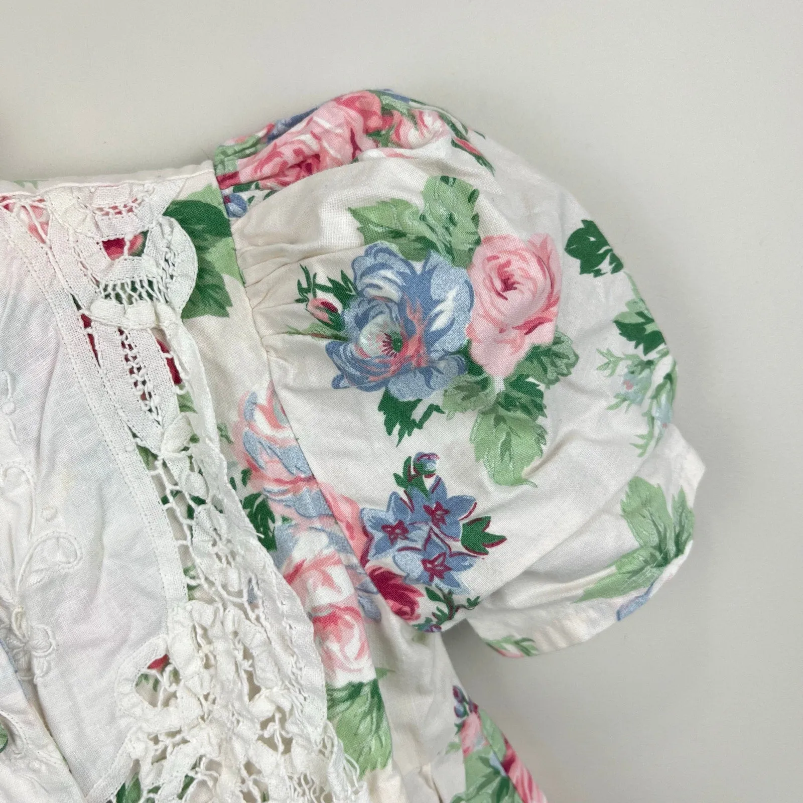 Worth Every Penny Vintage Allison Rose Hand Embroidered Floral Dress 5T USA  Limited Release!