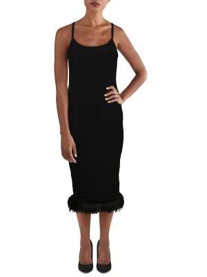 Worth Every Penny Womens Sleeveless Mid-Calf Sweaterdress  Limited Availability!