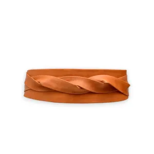 WRAP BELT IN PAPAYA