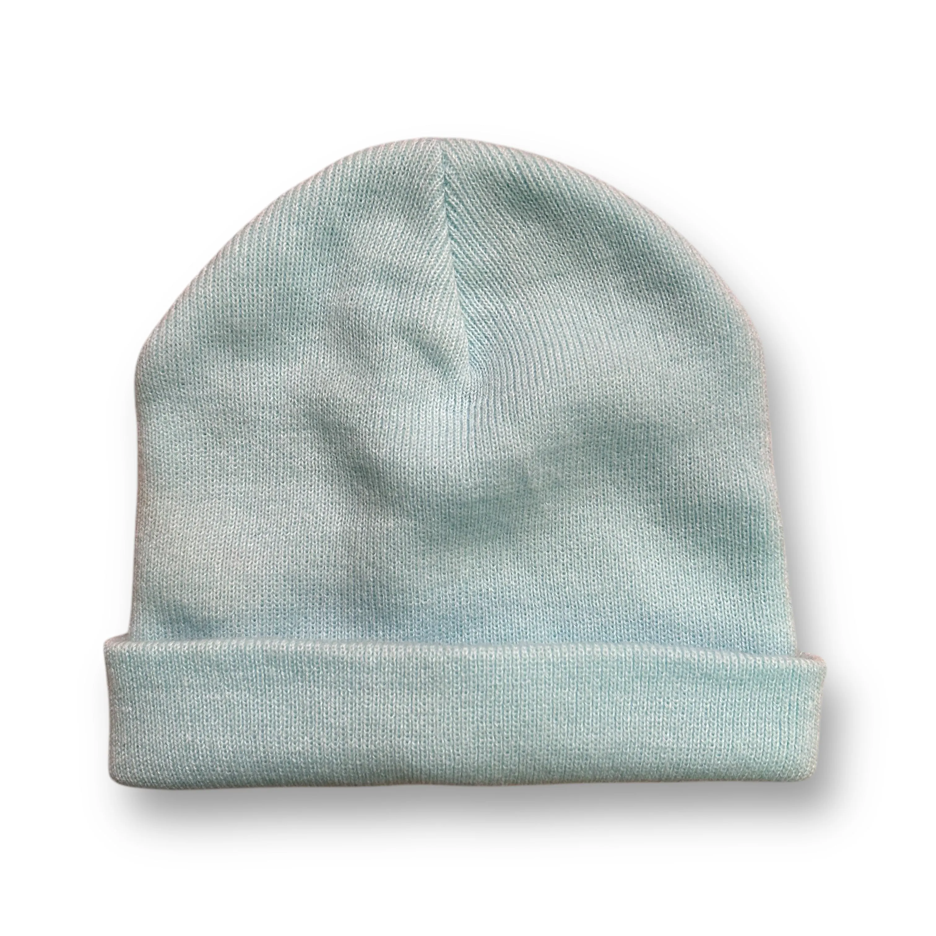 Youth Girls Aqua Knit Winter Beanie Hat