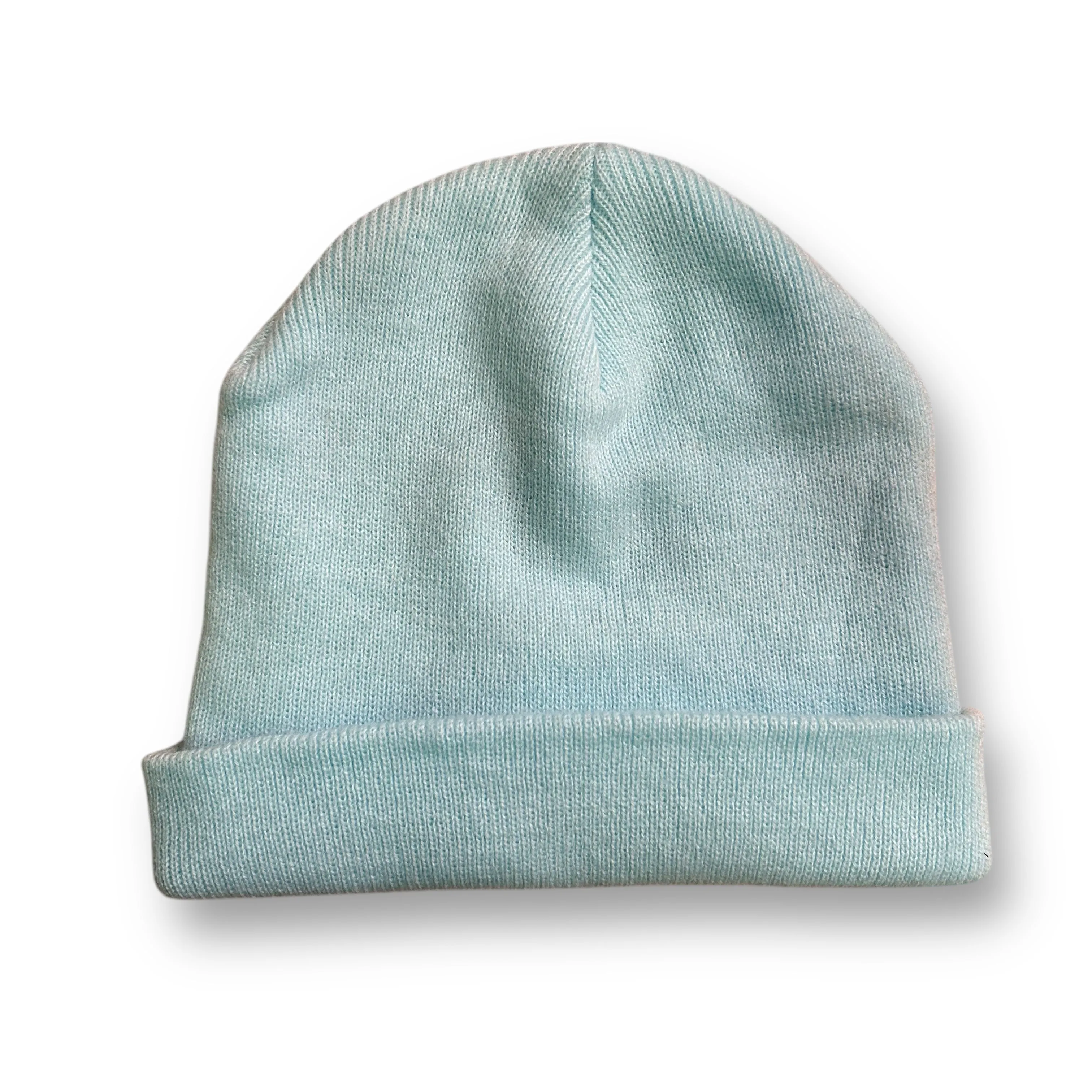 Youth Girls Aqua Knit Winter Beanie Hat
