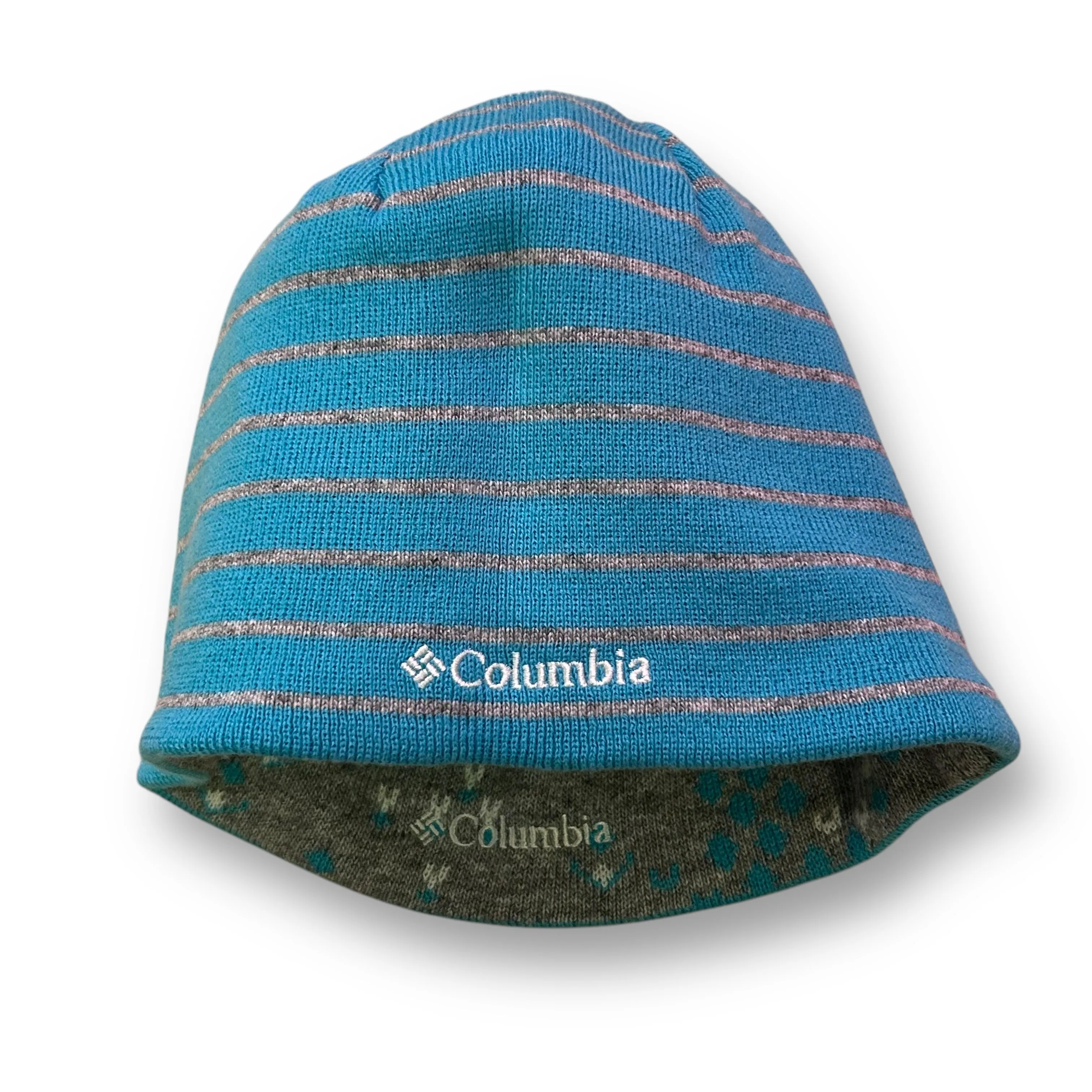 Youth Girls Columbia Reversible Winter Beanie Hat