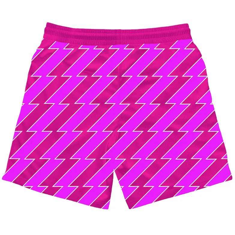 Zig-Zag - Shorts - Pink Bigger Than Basketball,