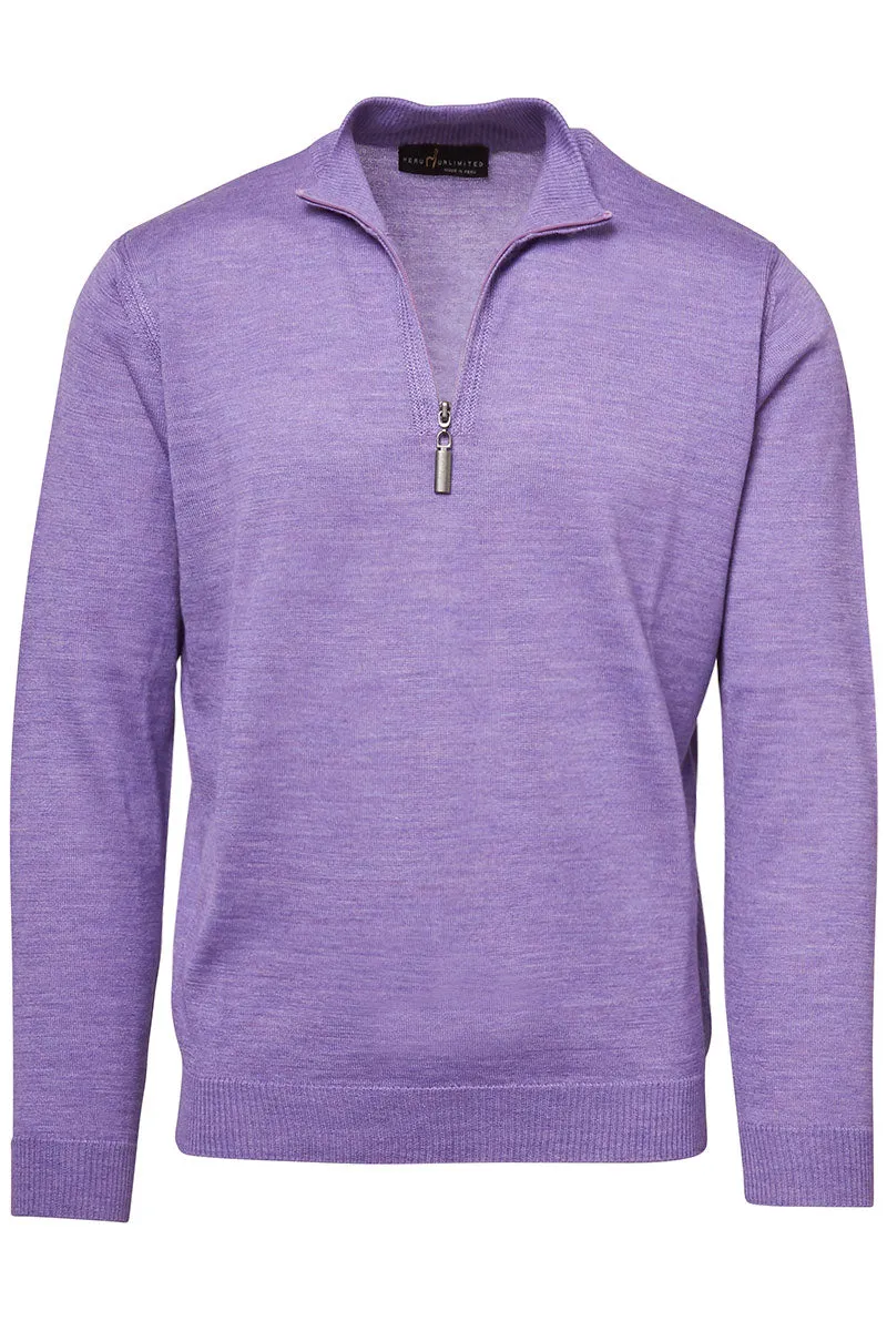 Zip Mock Sweater