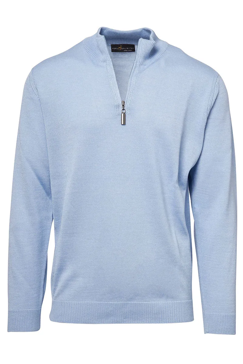 Zip Mock Sweater